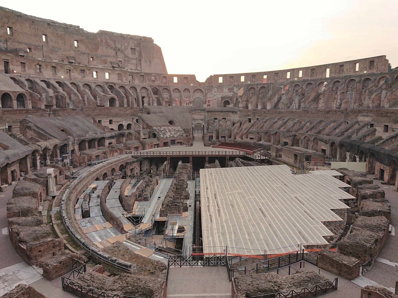 ARENA DEL COLOSSEO: si parte con la realizzazione del nuovo piano