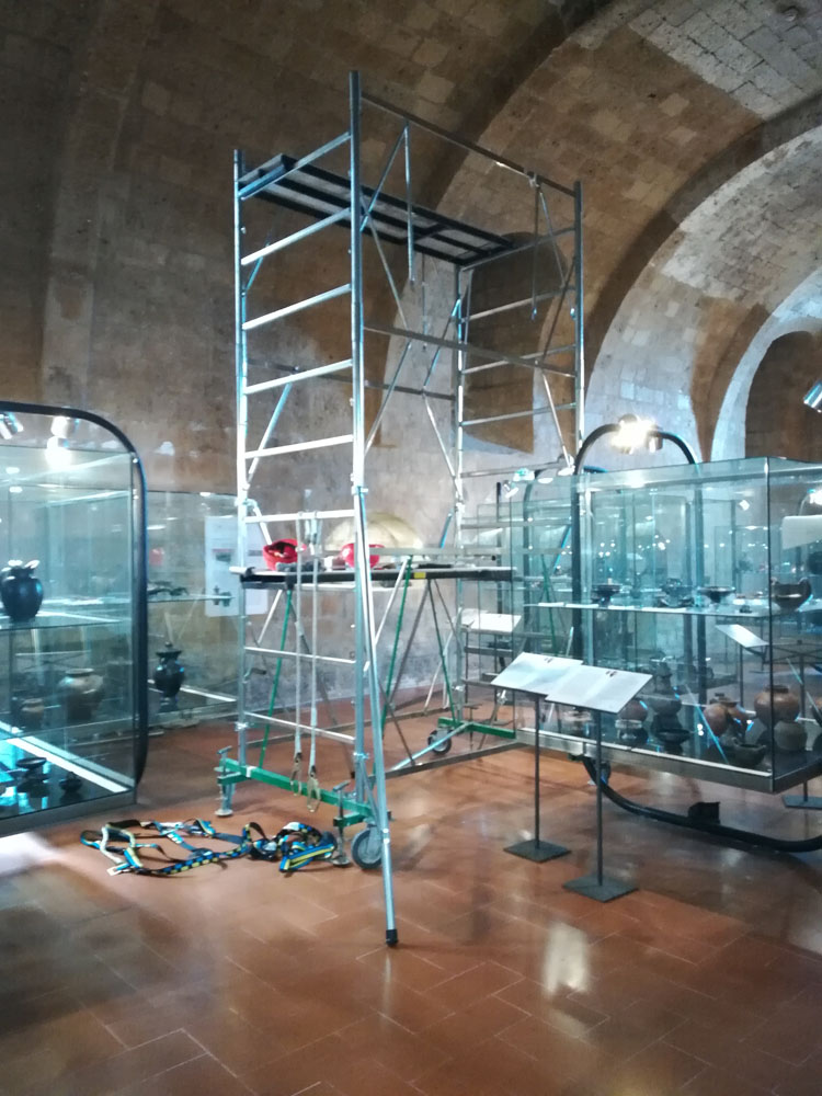 Orvieto – Museo Archeologico – Interventi di messa in sicurezza antincendio