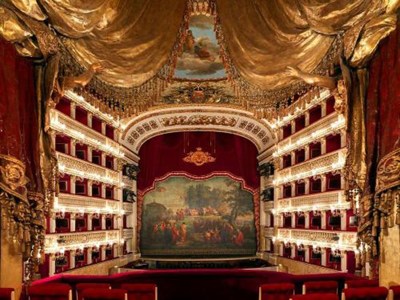 Napoli – Teatro San Carlo – Teatro San Carlo – Completamento e restauro